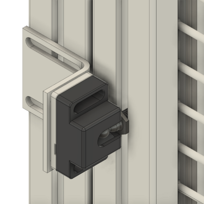52-100-1 MODULAR SOLUTIONS PART<br>BALL CATCH SINGLE STUD PLASTC